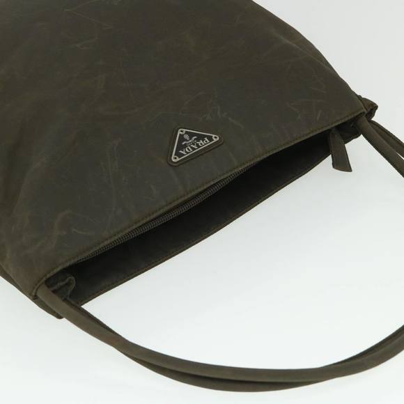PRADA Tote Bag Nylon Brown Auth ki3483 - Picture 6 of 16